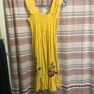 Embroidered Spring/Summer Dress